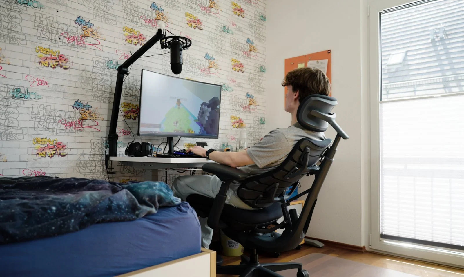 La mejor silla de oficina para estudiar durante horas sin dolor de espalda