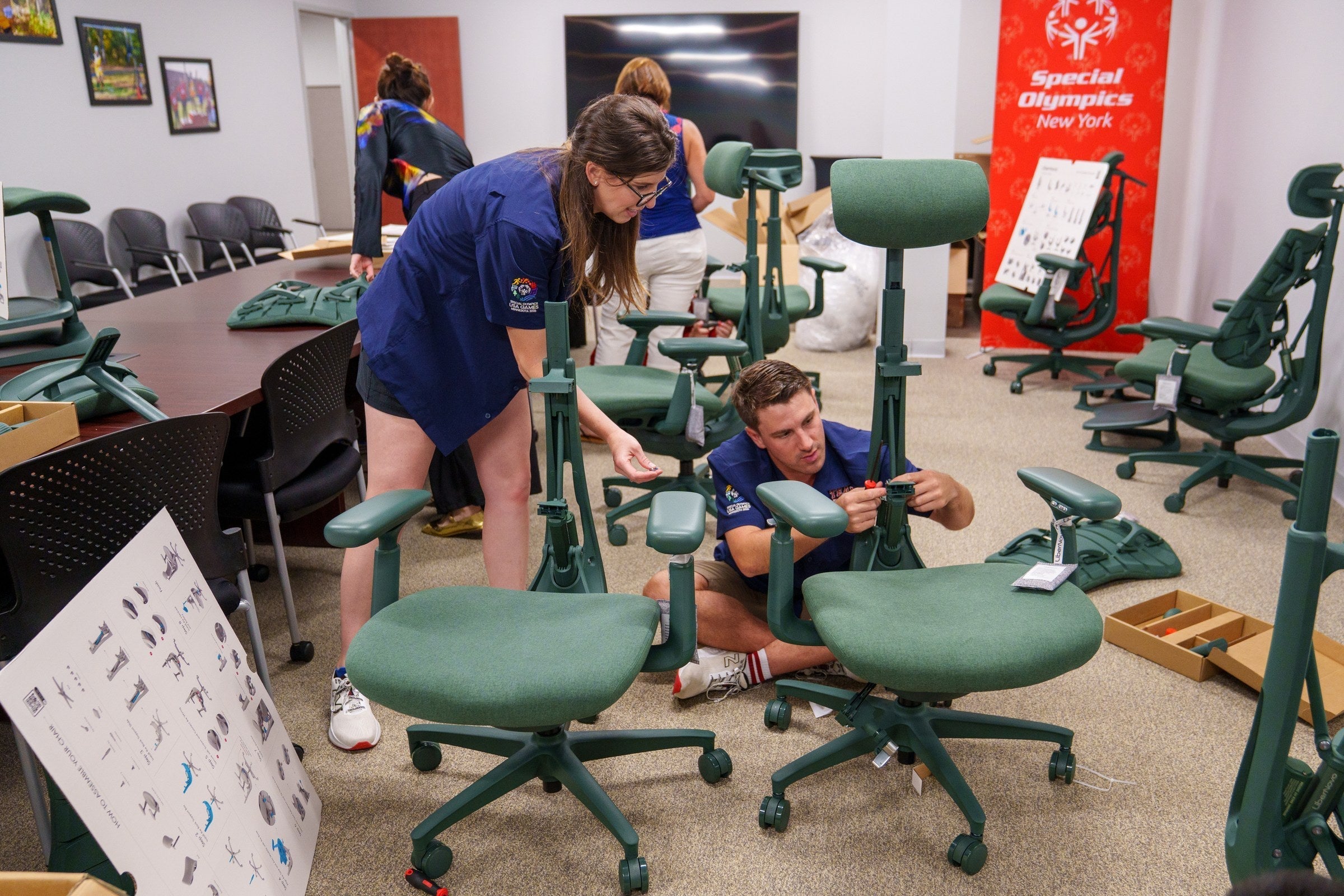 LiberNovo y Special Olympics New York: los escritorios detrás de los Juegos