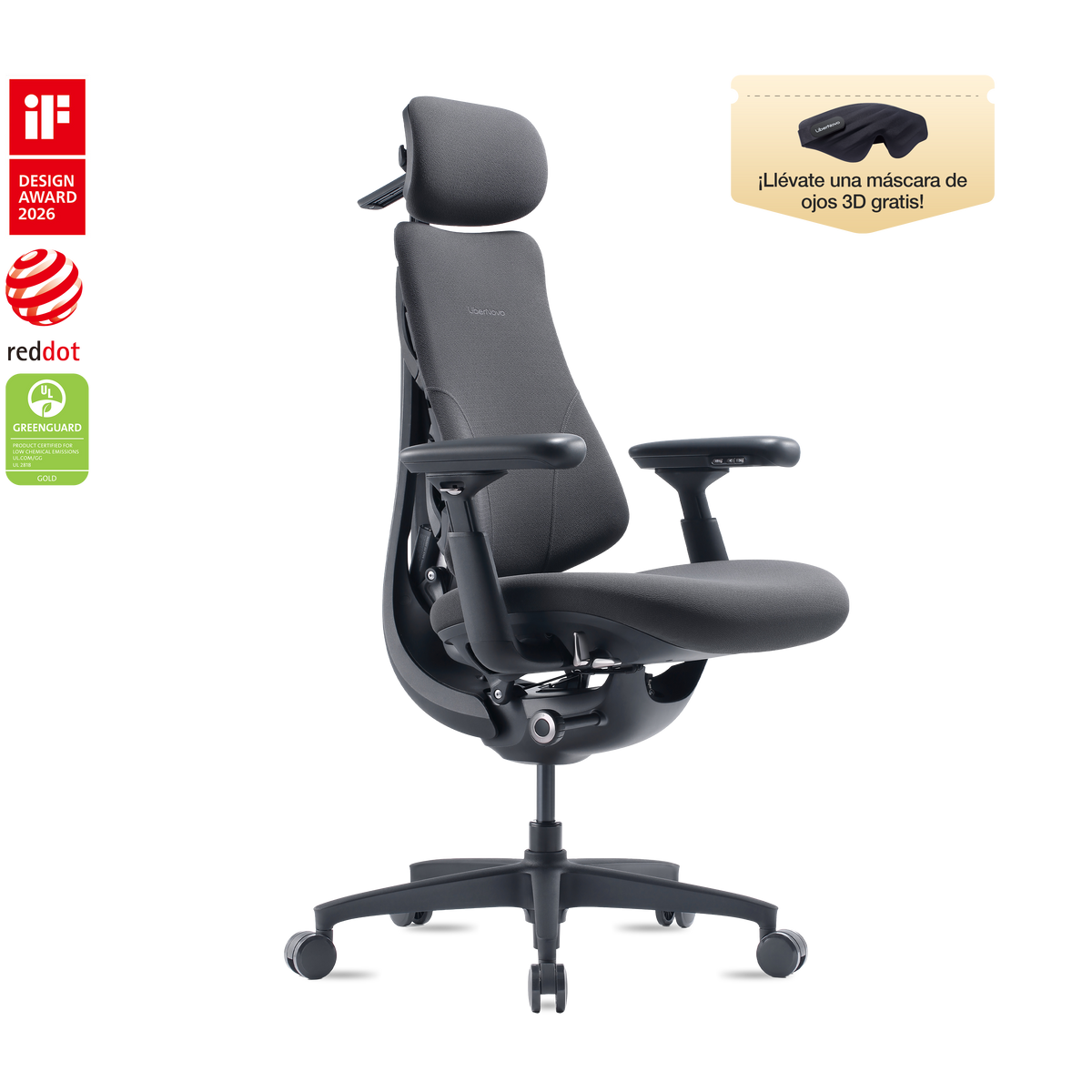 Silla ergonómica dinámica LiberNovo Omni y Omni Gen
