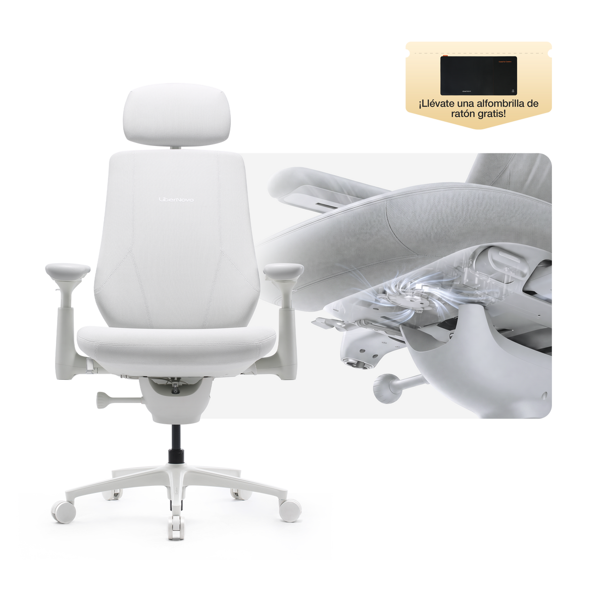 Silla ergonómica dinámica LiberNovo Maxis
