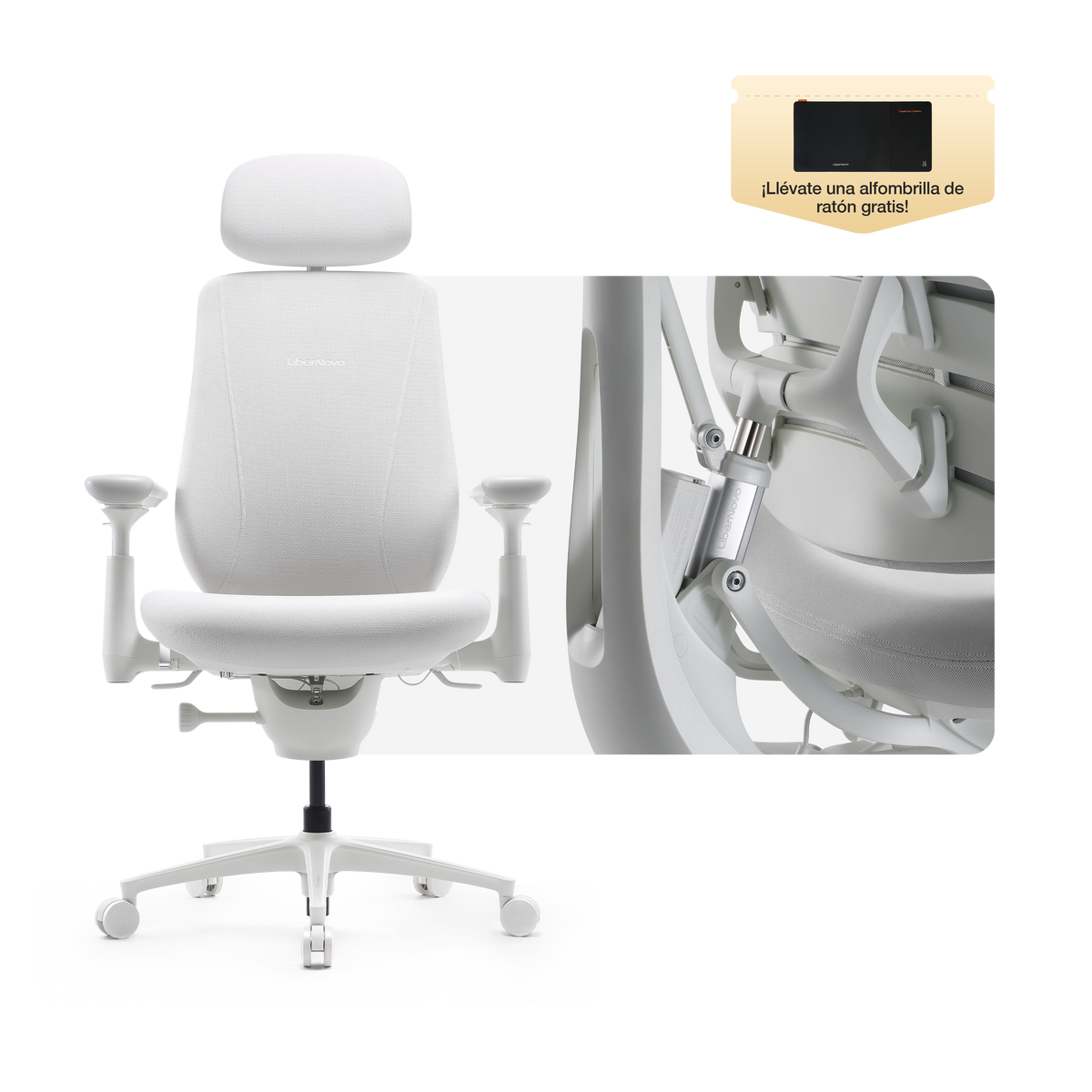 Silla ergonómica dinámica LiberNovo Maxis
