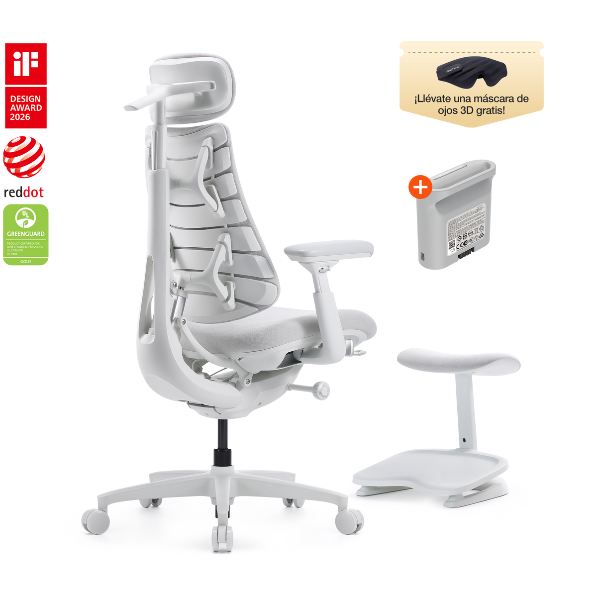 Silla ergonómica dinámica LiberNovo Omni y Omni Gen
