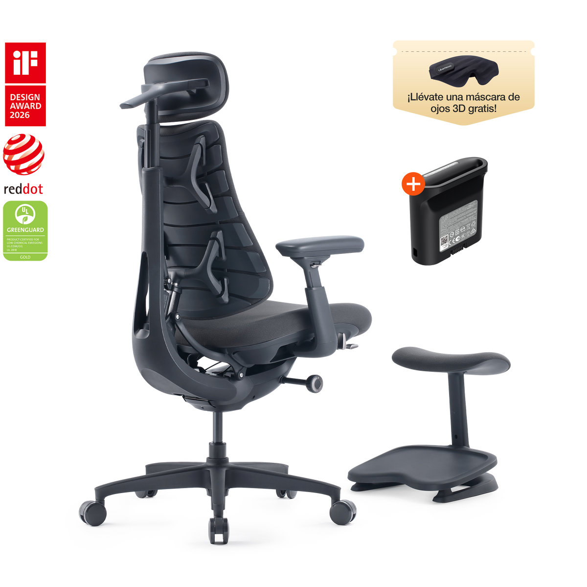 Silla ergonómica dinámica LiberNovo Omni y Omni Gen
