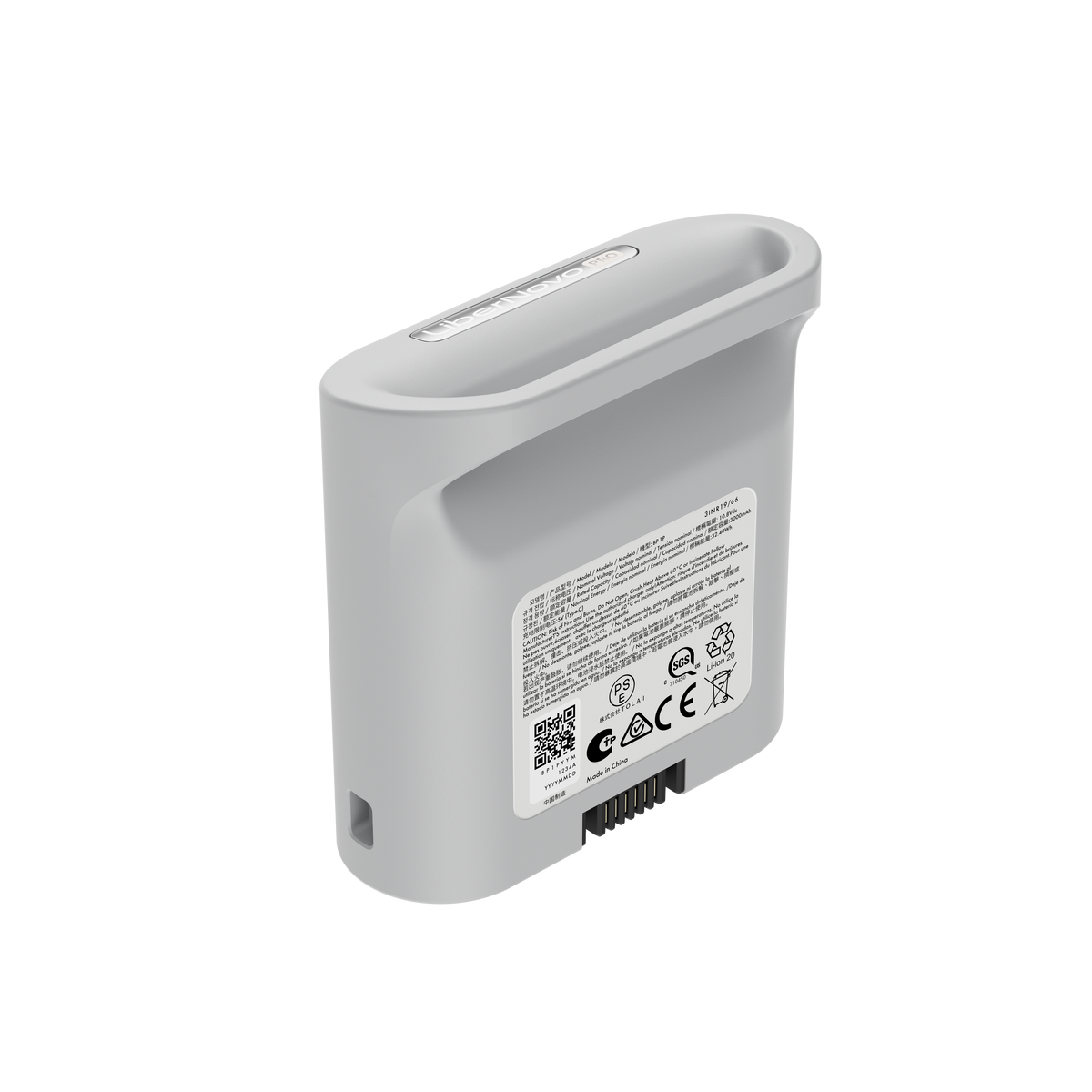 Batería recargable LiberNovo para soporte lumbar, estiramiento espinal y ventilación

