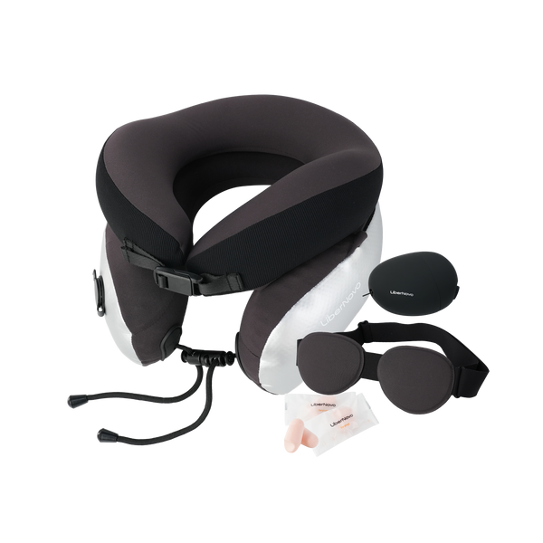 LiberNovo Ergo To-Go Kit, Kit Ergonómico de Viaje 3 en 1 para Avión